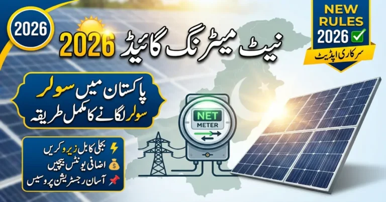 Pakistan Solar Net Metering Guide 2026 | NEPRA Regulations, 10kW Price & Inverter Tips