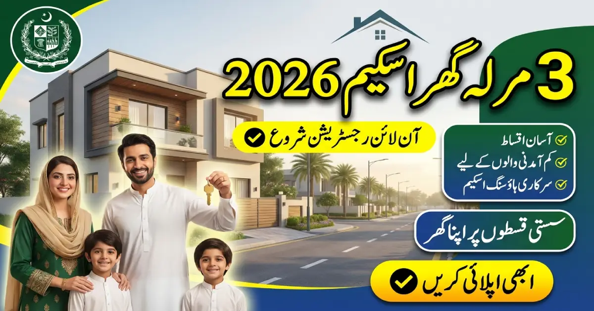 3 Marla Home Scheme 2026