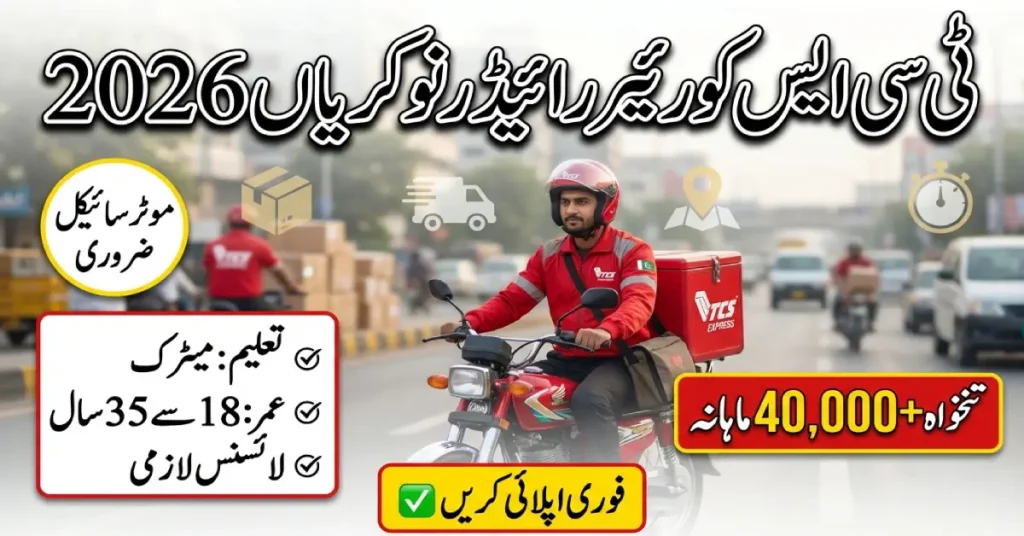 TCS Rider Jobs 2026